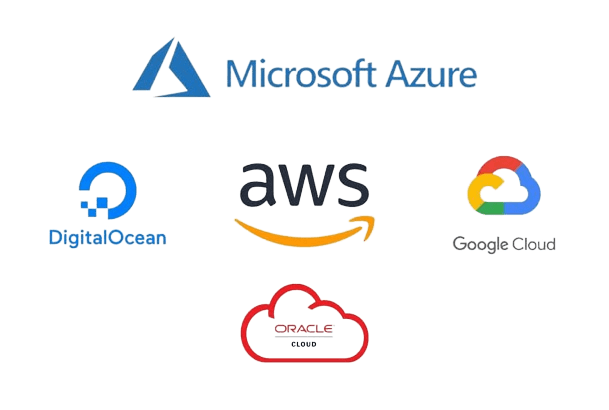 AWS Azure GCP